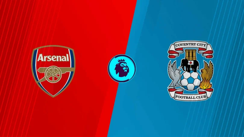 Arsenal & Coventry Badges